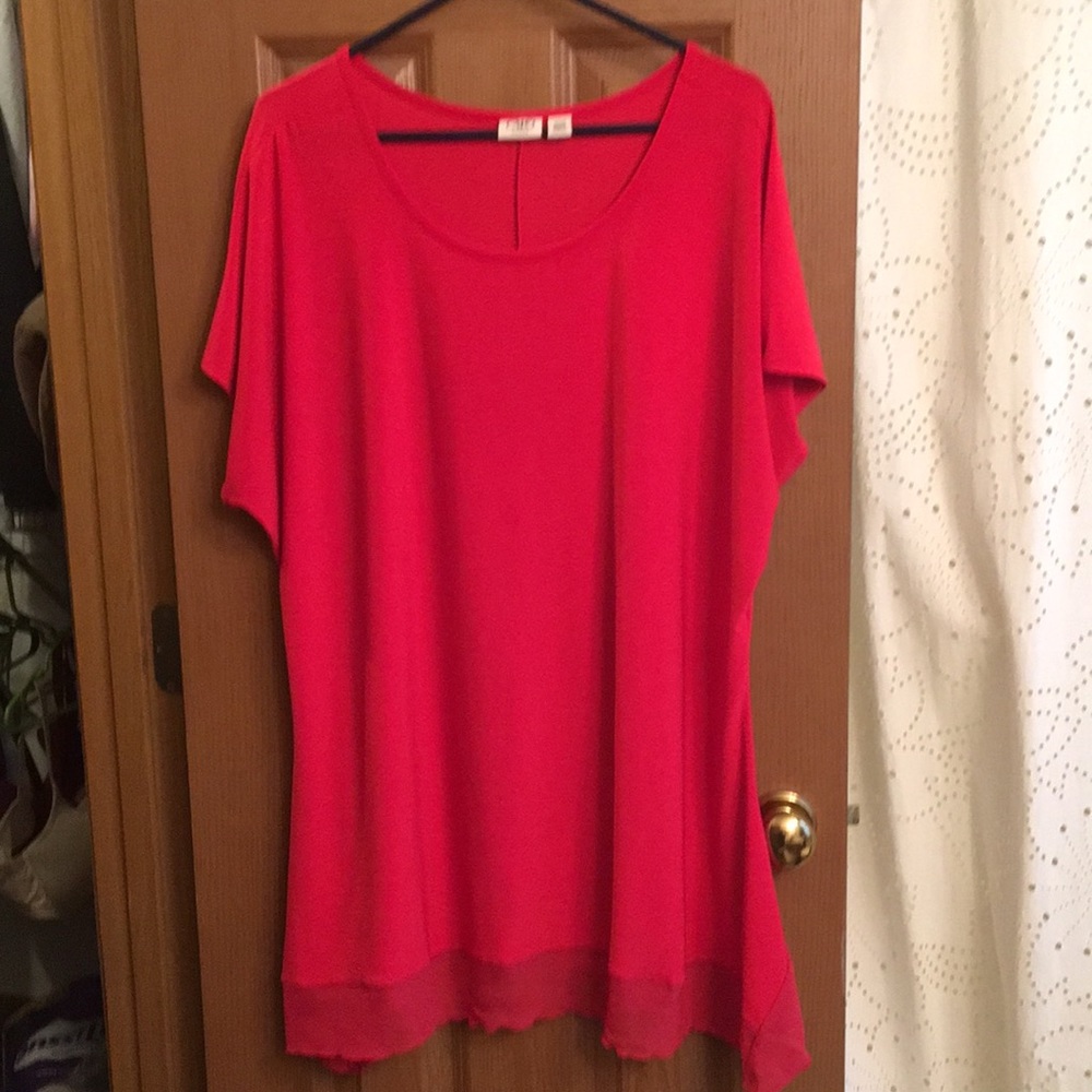 Red Cato blouse